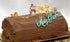 Organic Christmas Log #4 - Chocolate Pastry Cream and Chocolate Butter Cream