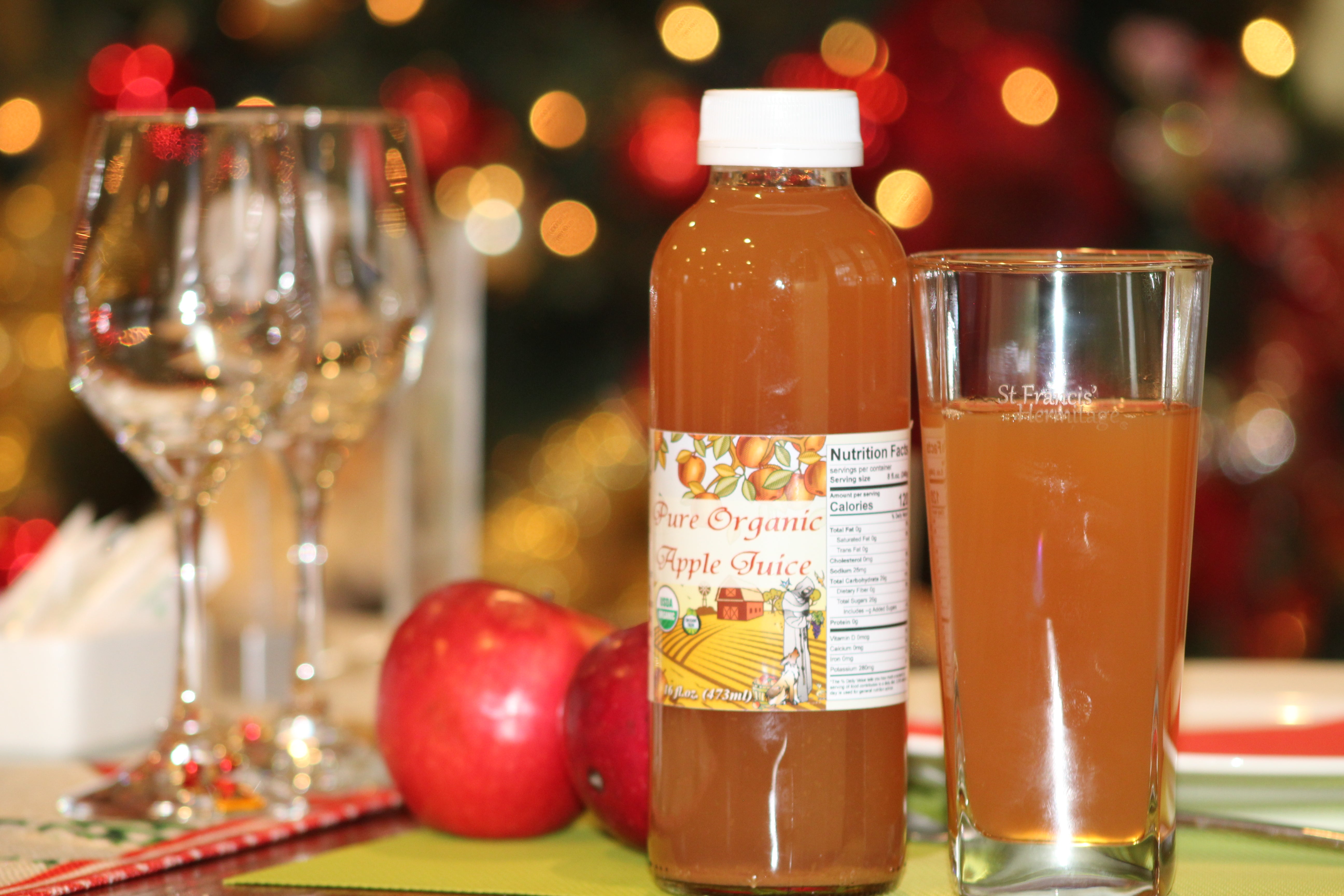 Pure Organic Apple Juice