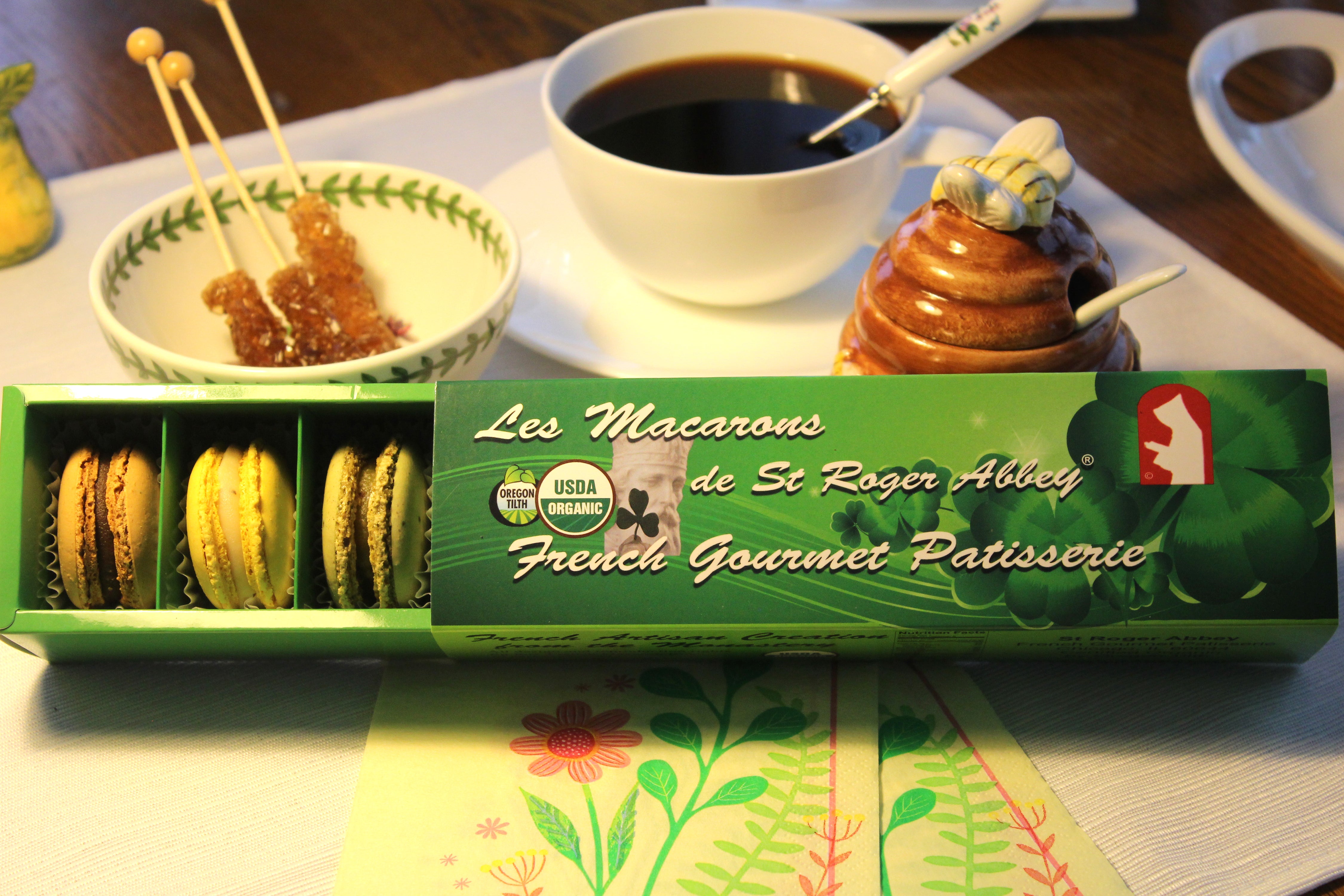 Organic Saint Patrick 6-French Macaron Assortment