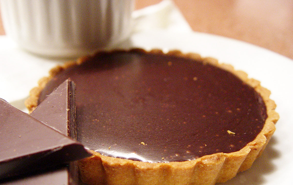 Organic French Chocolate Tartlet - Set of two