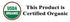 Organic Briochette de Sr Marie Pierre - Set of two