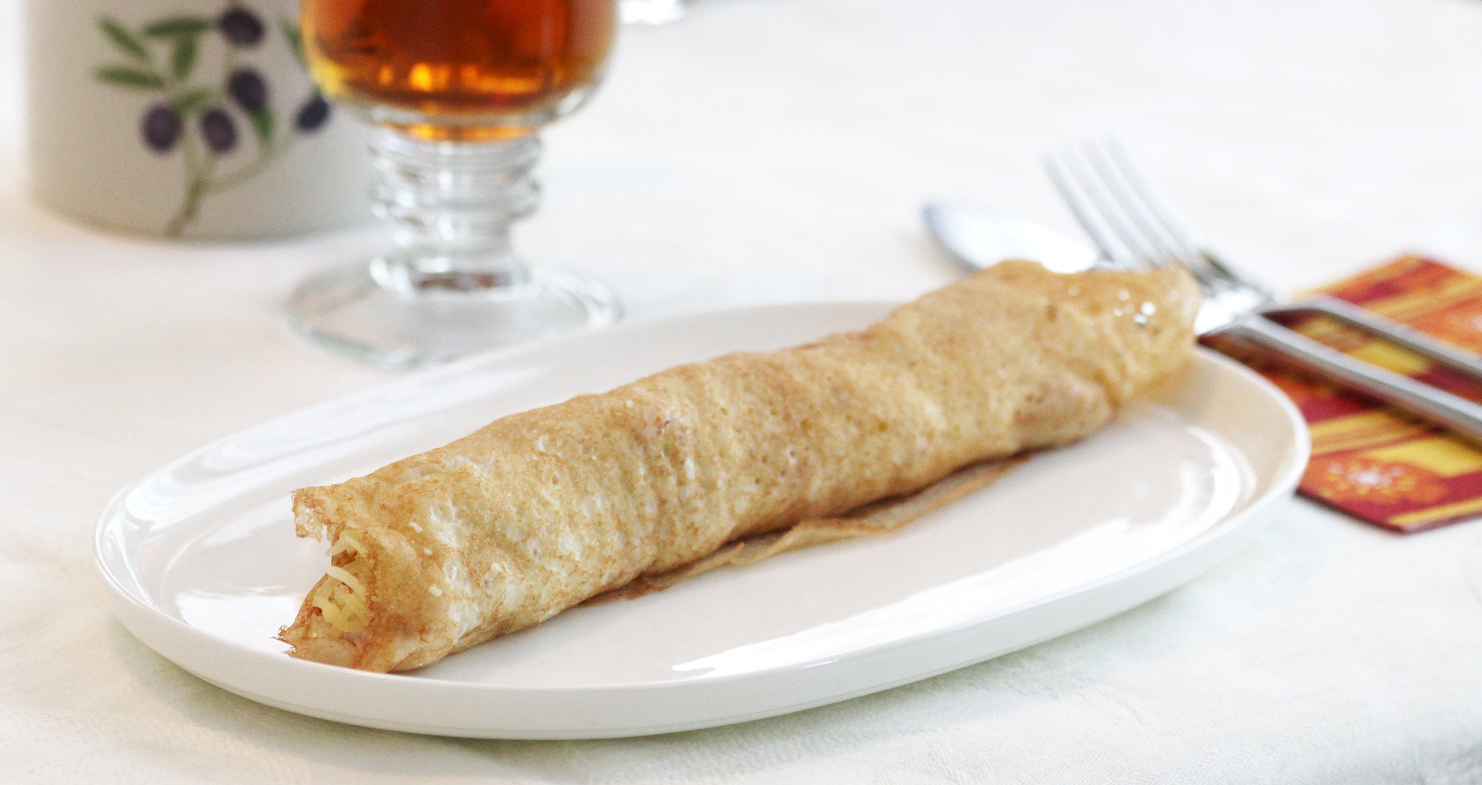 Organic Ham & Cheese Crêpes - Set of 5