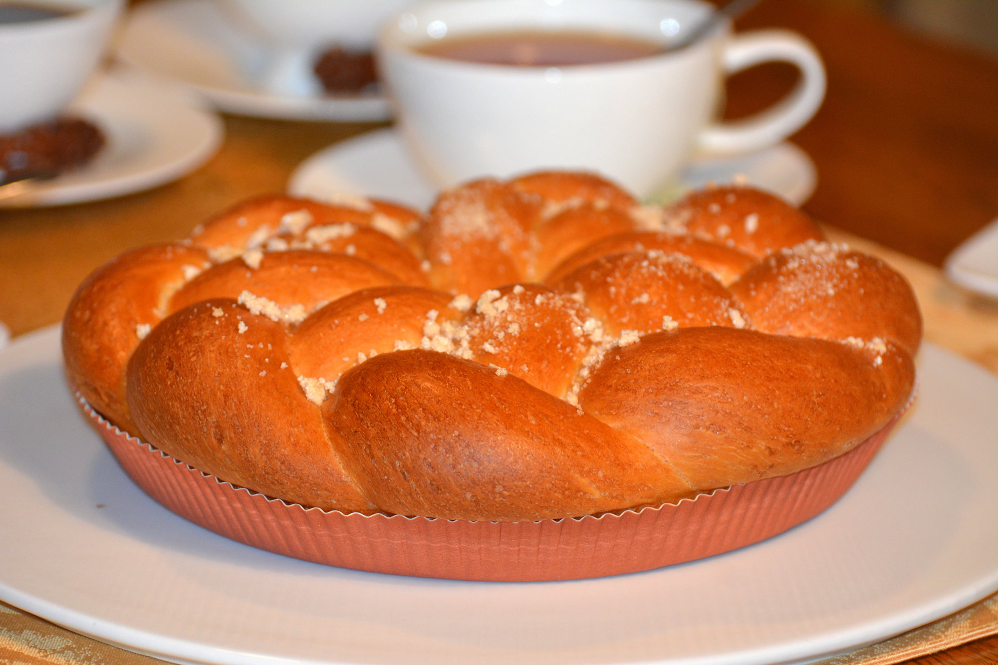 Organic Angels Crown Cake