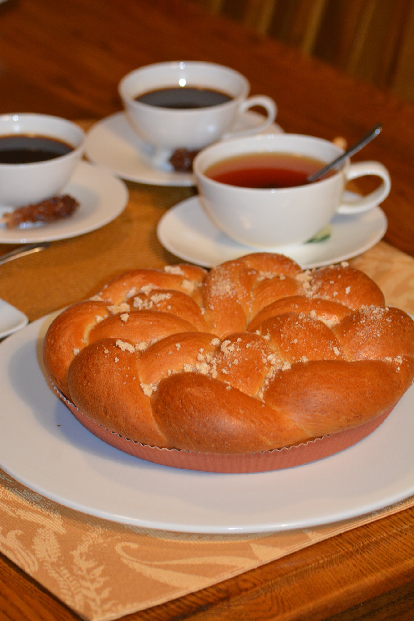 Organic Angels Crown Cake