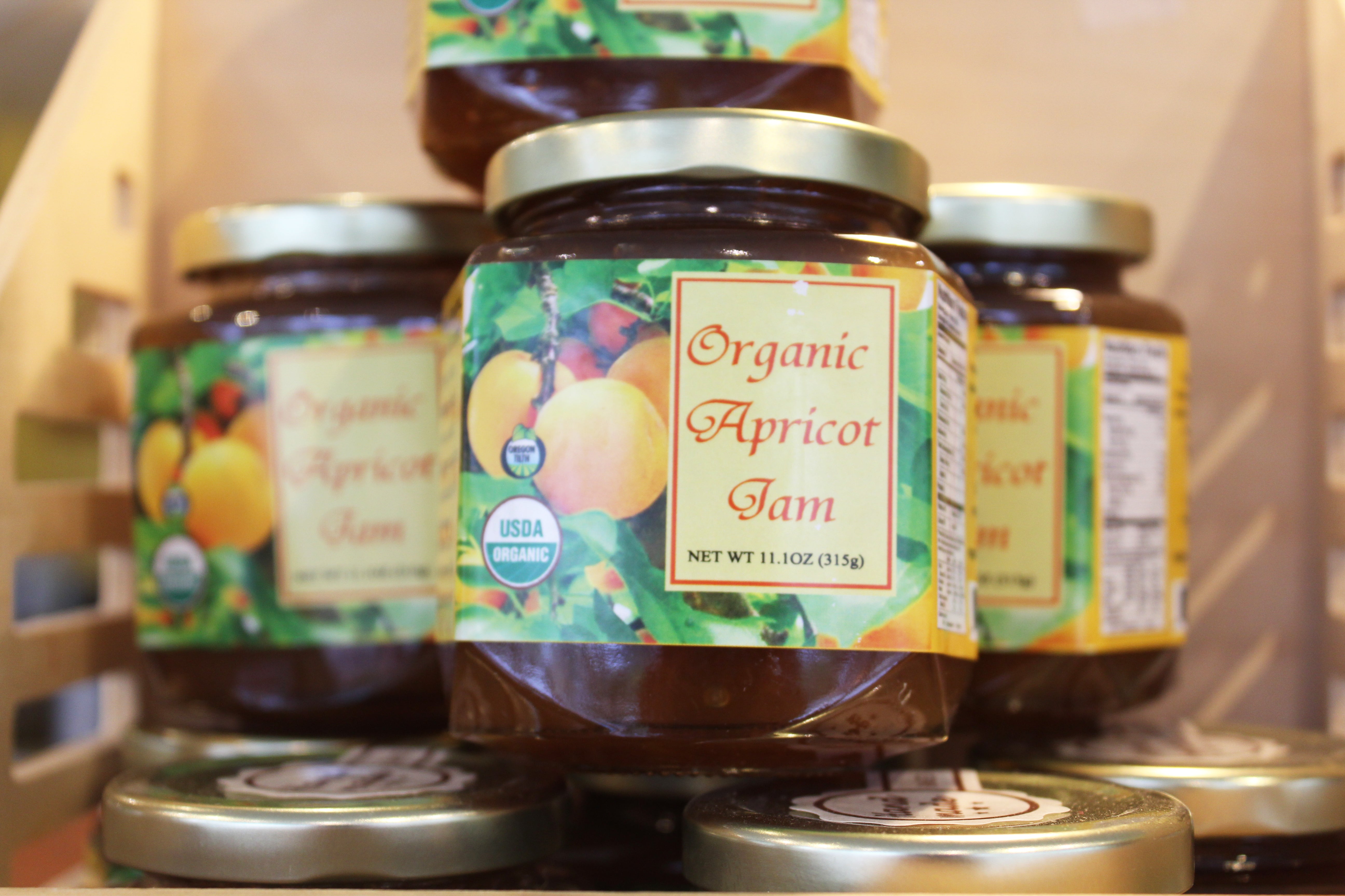 Organic Apricot Jam - Sold Individually