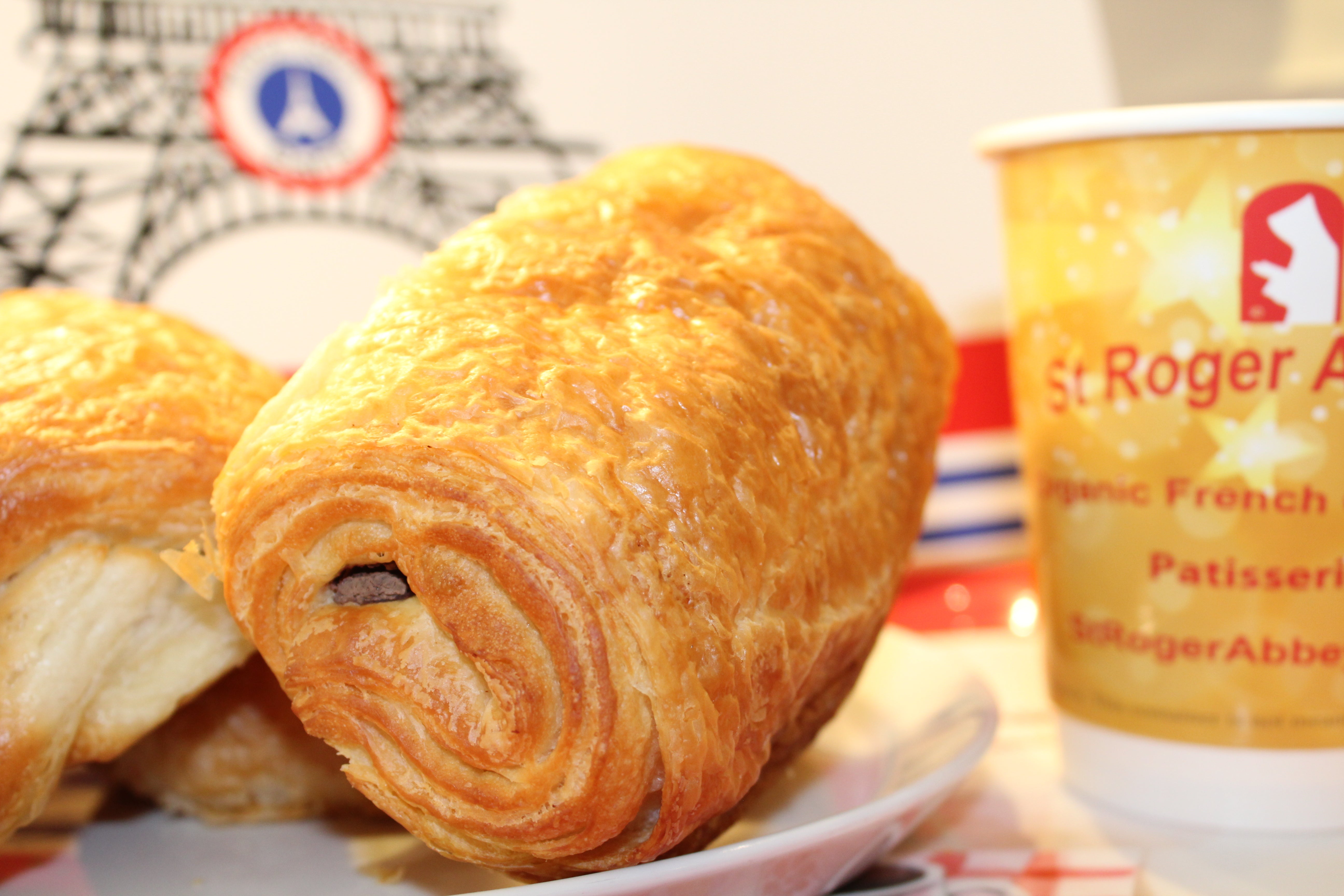Organic French Chocolate Croissant - Sold individually