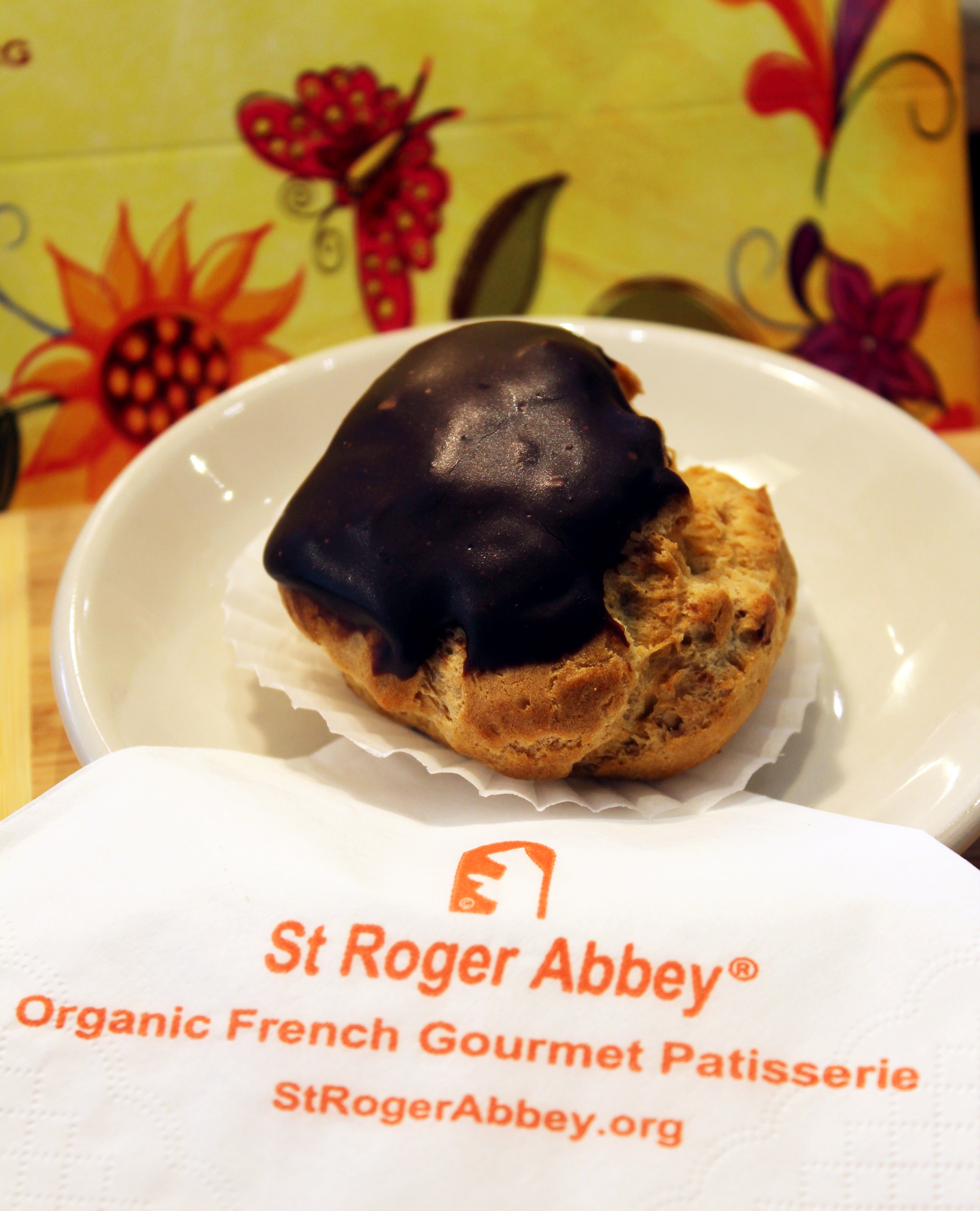 Organic Small Chocolate Round Puffs - Set of 4