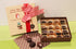 Organic Gourmet Beige Assorted Chocolate box