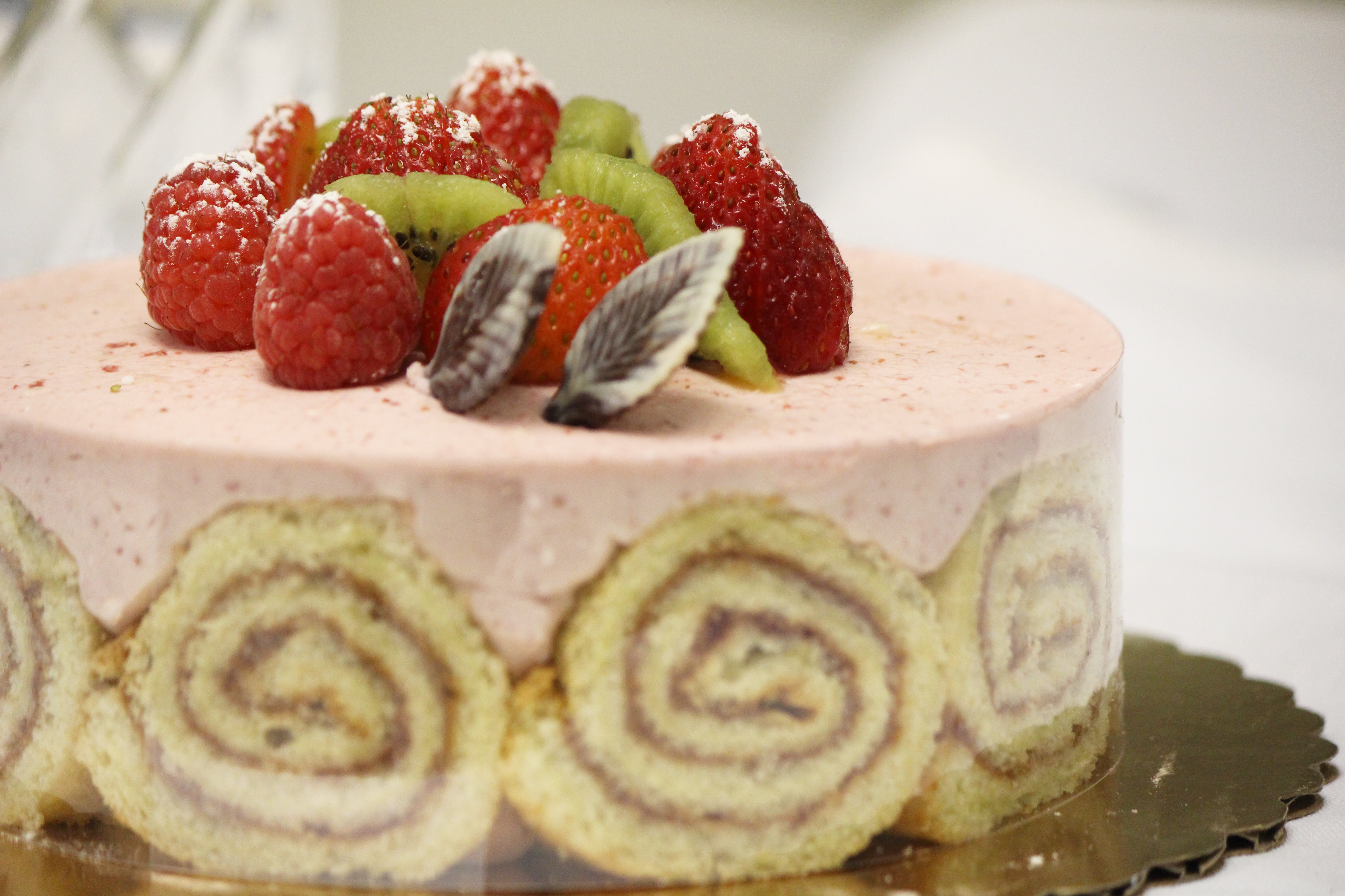 Strawberry Bavarois