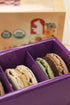 Organic Jardin Fleuri de l'Abbaye 6-French Macaron Assortment